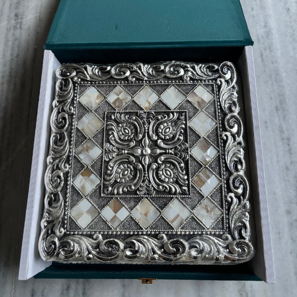 Aaranya Mother of Pearl Chowki