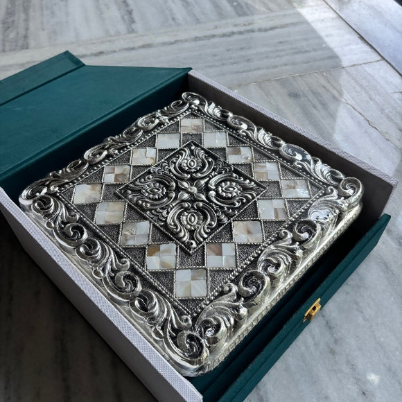 Aaranya Mother of Pearl Chowki