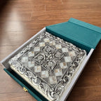 Aaranya Mother of Pearl Chowki